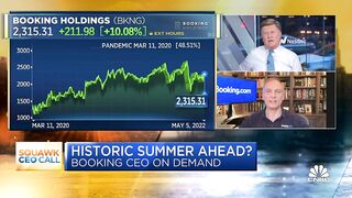 Booking Holdings CEO Glenn Fogel breaks down earnings, travel demand outlook