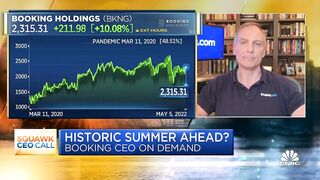 Booking Holdings CEO Glenn Fogel breaks down earnings, travel demand outlook