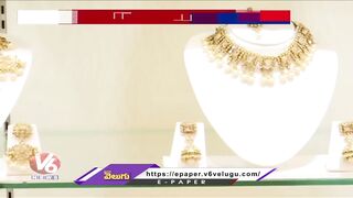 People Shows Interest On Ready-Made Jewelry And Online Shopping | V6 News