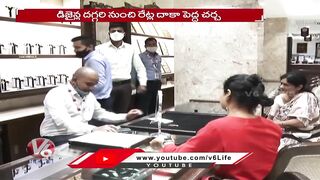 People Shows Interest On Ready-Made Jewelry And Online Shopping | V6 News