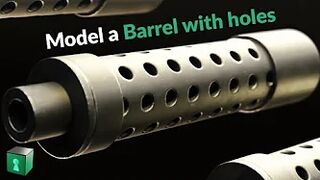 Blender Secrets - Model a Cylinder with Holes