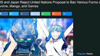The UN's Obsession With Banning Anime Continues...