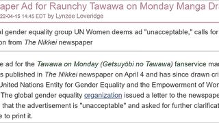 The UN's Obsession With Banning Anime Continues...