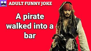 funny jokes ????: A pirate walked into a bar....