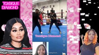 Sabrina Parr Calls O U T Blac Chyna AND Johnnie Blaze For Celebrity Boxing Match.. CHILEEEE