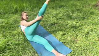 Spirituality yoga in nature with Lera - Part 6