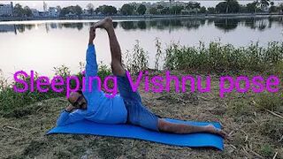 Anantasana,,, parighasana for ankles legs ,, abdomen, neck and hips stretching