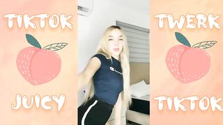 Cute Gorgeous Blonde White Twerk Mix TikTok Challenge ????TikTok Dance #shorts  #twerk #tiktokbest #fyp