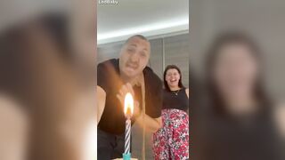 When Mum & Dad try the candle challenge ????????️