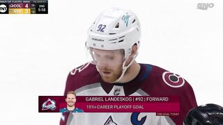 Gabriel Landeskog's Controversial Goal Stands Despite The Coach's Challenge