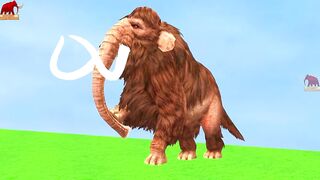 Don't Choose The Wrong Egg Challenge with Cow Tiger Elephant Mammoth Lion Buffalo Wild Animals