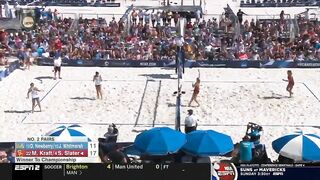 Women's Beach Volleyball NCAA Semifinal: USC 3, UCLA 0 - Highlights 5/7/22