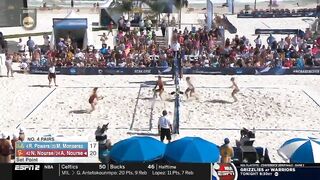 Women's Beach Volleyball NCAA Semifinal: USC 3, UCLA 0 - Highlights 5/7/22