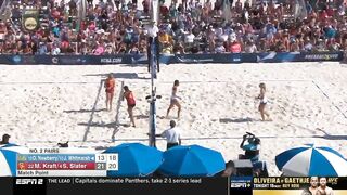 Women's Beach Volleyball NCAA Semifinal: USC 3, UCLA 0 - Highlights 5/7/22