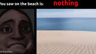 Mr Incredible Becoming Scary ( You saw is on the beach is )