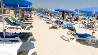 Beach Walk Tours Cyprus - Nissi Beach Cyprus 4K WALK / Best Beaches In Cyprus