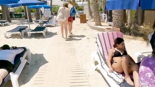 Beach Walk Tours Cyprus - Nissi Beach Cyprus 4K WALK / Best Beaches In Cyprus