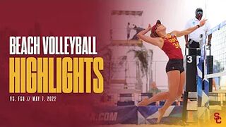 Women's Beach Volleyball NCAA Tournament: USC 3, FSU 1 - Highlights 5/7/22