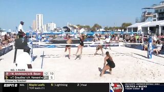 Women's Beach Volleyball NCAA Tournament: USC 3, FSU 1 - Highlights 5/7/22