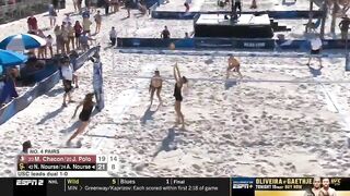 Women's Beach Volleyball NCAA Tournament: USC 3, FSU 1 - Highlights 5/7/22