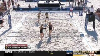 Women's Beach Volleyball NCAA Tournament: USC 3, FSU 1 - Highlights 5/7/22