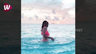 ACTRESS HANSIKA  VERY HOT IN BIKINI AT HOLIDAY VACATION IN MALDIVES | Wall Post