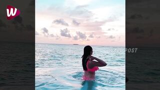 ACTRESS HANSIKA  VERY HOT IN BIKINI AT HOLIDAY VACATION IN MALDIVES | Wall Post