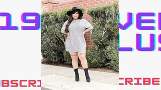 Selena Gonzalez -Plus Size Curvy Model/Instagram Star/Fashion Model