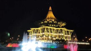 ????????The Dancing Fountain#2???????? Kuching Sarawak#sarawak #travel