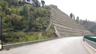 An amazing experience to travel through motorway near Mansehra ????