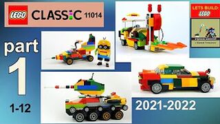 How to build models from LEGO 11014: 2021-2022 All Models in one search! / Part 1 (1-12) DIY