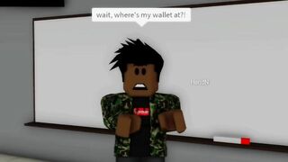 When there's a thief in your class (meme) ROBLOX