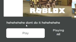 Never Search This On Roblox