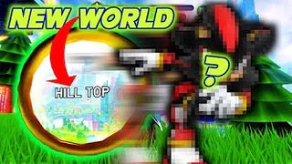 WORLD 5 *HILLTOP* REVEAL! (CHAOS, TRAILS AND MORE!) - ROBLOX SONIC SPEED SIMULATOR