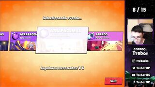 Trebor y su ENFADO con el BUZZ TROLL en Liga Estelar - Brawl Stars