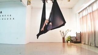 Aerial yoga aerial dance 空中瑜伽 空瑜舞韵 展布篇~~双翼