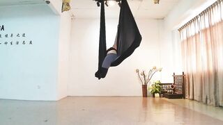 Aerial yoga aerial dance 空中瑜伽 空瑜舞韵 展布篇~~双翼