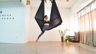 Aerial yoga aerial dance 空中瑜伽 空瑜舞韵 展布篇~~双翼