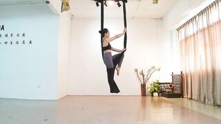 Aerial yoga aerial dance 空中瑜伽 空瑜舞韵 展布篇~~双翼