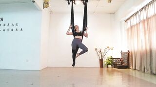 Aerial yoga aerial dance 空中瑜伽 空瑜舞韵 展布篇~~双翼