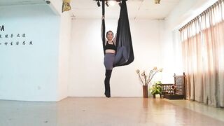 Aerial yoga aerial dance 空中瑜伽 空瑜舞韵 展布篇~~双翼