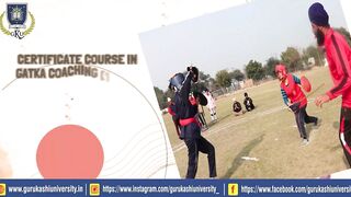 #PhysicalEducation #BPED #MPED #BPES #GATKA #YOGA #BookYourSeatNow #GKU #GuruKashiUniversity