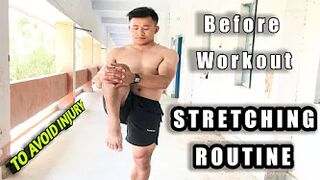 Stretching Exercise routine before workout || How to stretch our full body||