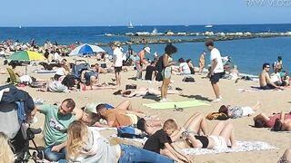 SUMMER 2022 / BEACH WALKING #03-SUNNY SUNDAY @ BARCELONA BEACH,BARCELONA SPAIN