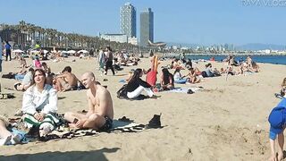 SUMMER 2022 / BEACH WALKING #03-SUNNY SUNDAY @ BARCELONA BEACH,BARCELONA SPAIN