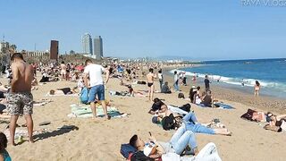 SUMMER 2022 / BEACH WALKING #03-SUNNY SUNDAY @ BARCELONA BEACH,BARCELONA SPAIN