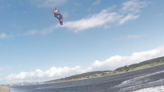 Kiteboarding Whidbey Island West Beach USA - Part 2 (Reveal)