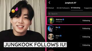 JUNGKOOK FOLLOWED IU BACK ON INSTAGRAM!!