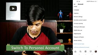 How To Fix Business Account On Instagram In Hindi | Instagram Business Account Ko Private Kaise Kare