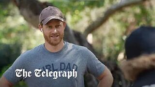 Prince Harry takes part TV skit to promote his new sustainable travel company